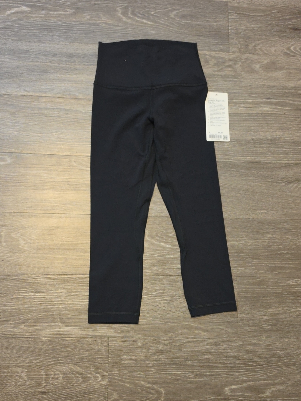 Lululemon Align HR Crop Legging Sz 4 21"! BLACK!! Do Not Miss Out! Nwts!